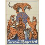 [Tigers] Circus Carl Hagenbeck