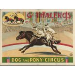 [Dogs. Horses] G. Thaleros' Dog and Pony Circus