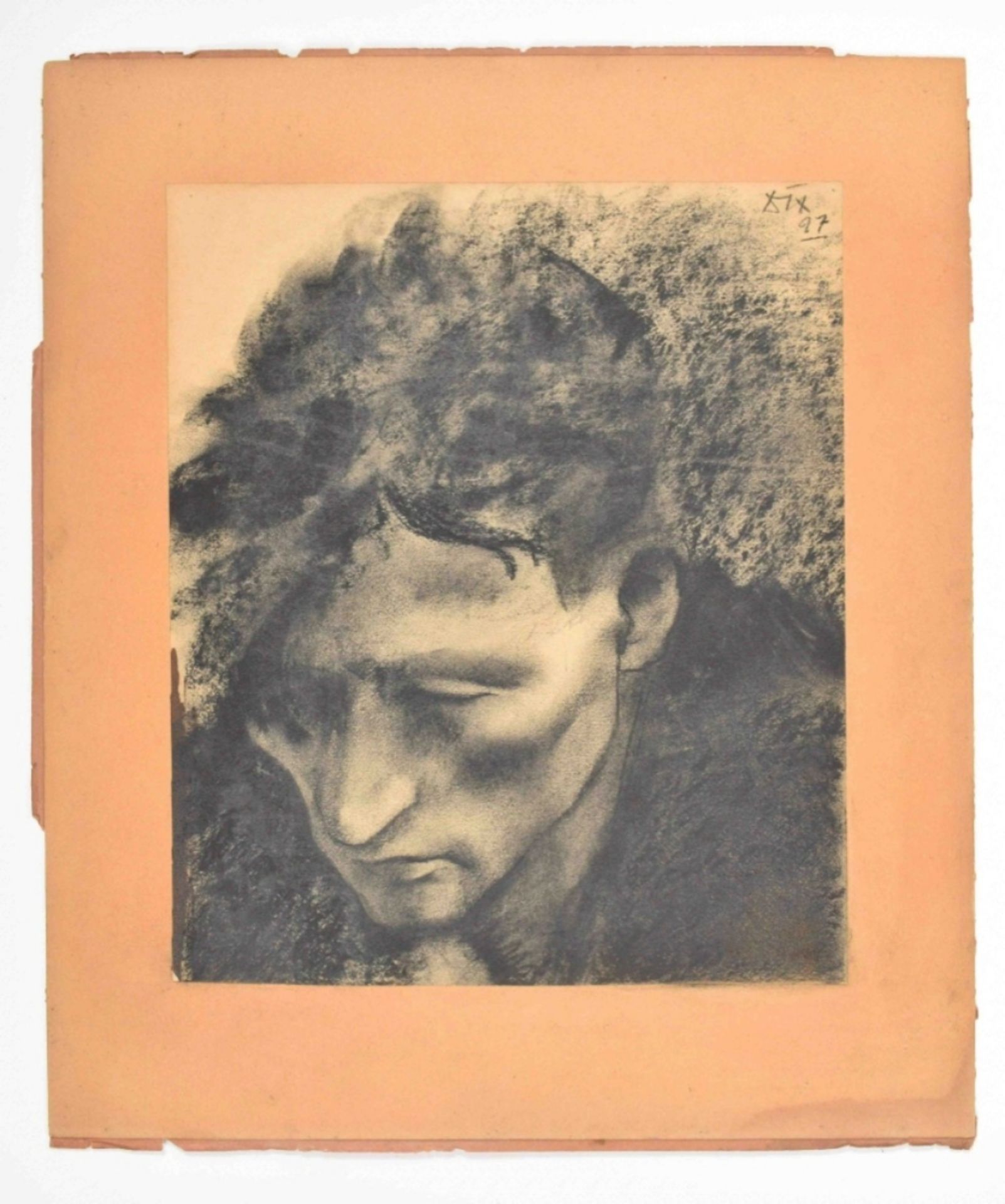Otto Dix (1891-1969). "Portrait of a man"