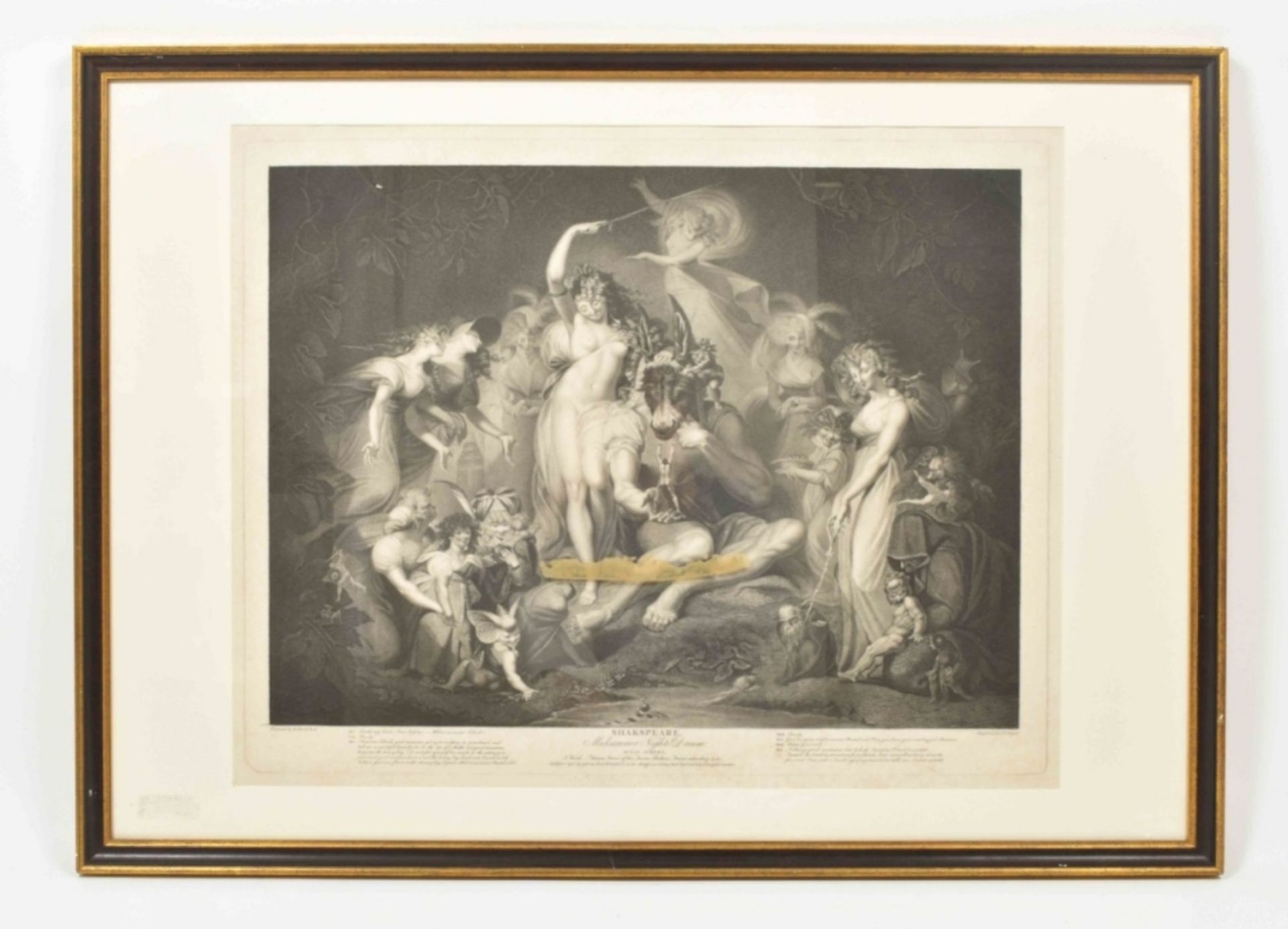 J.P. Simon after Henry Fuseli (1741-1825). Midsummer's Nights Dream - Image 2 of 8