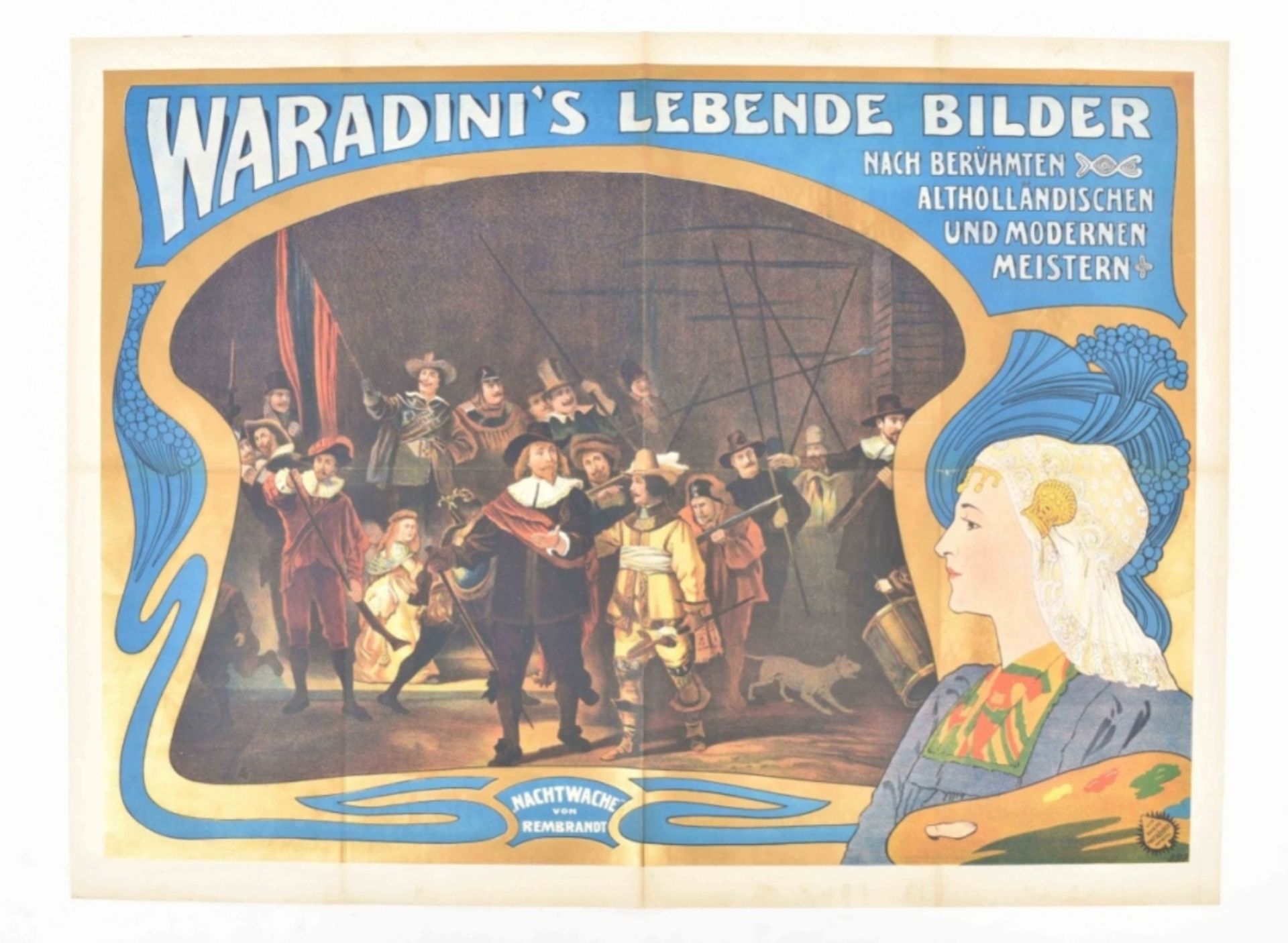  [Rembrandt. Tableau vivant] Waradini's lebende Bilder nach berühmten altholländischen - Image 5 of 5