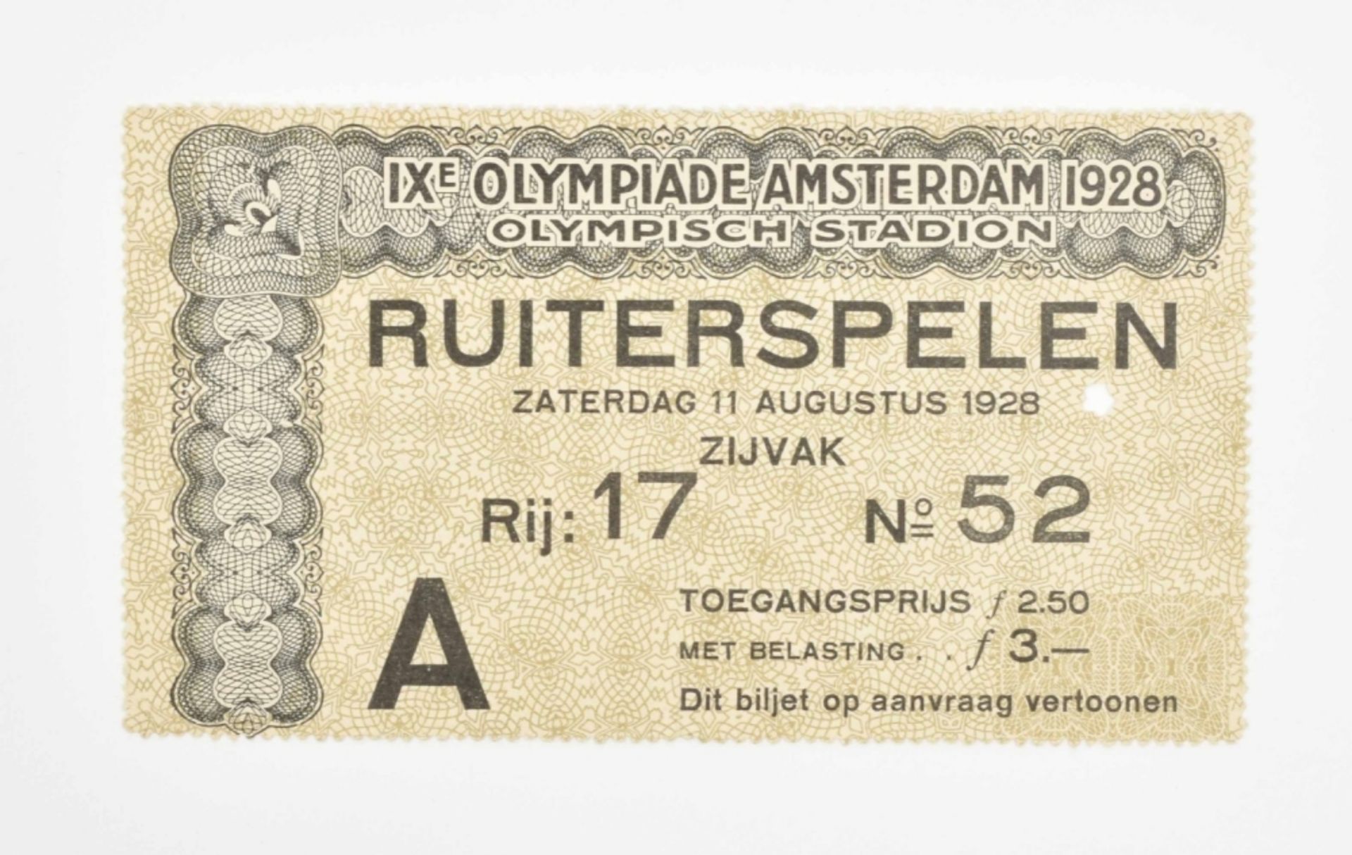 Three items: Olympische Ruiterspelen te Hilversum 1928 - Image 3 of 5