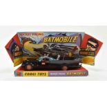 Rocket Firing Batmobile. With Batman and Robin