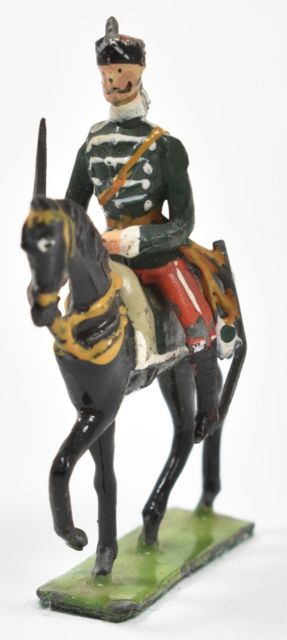 Collection of ca 100 handpainted tin soldiers and 8 attributes - Image 9 of 10