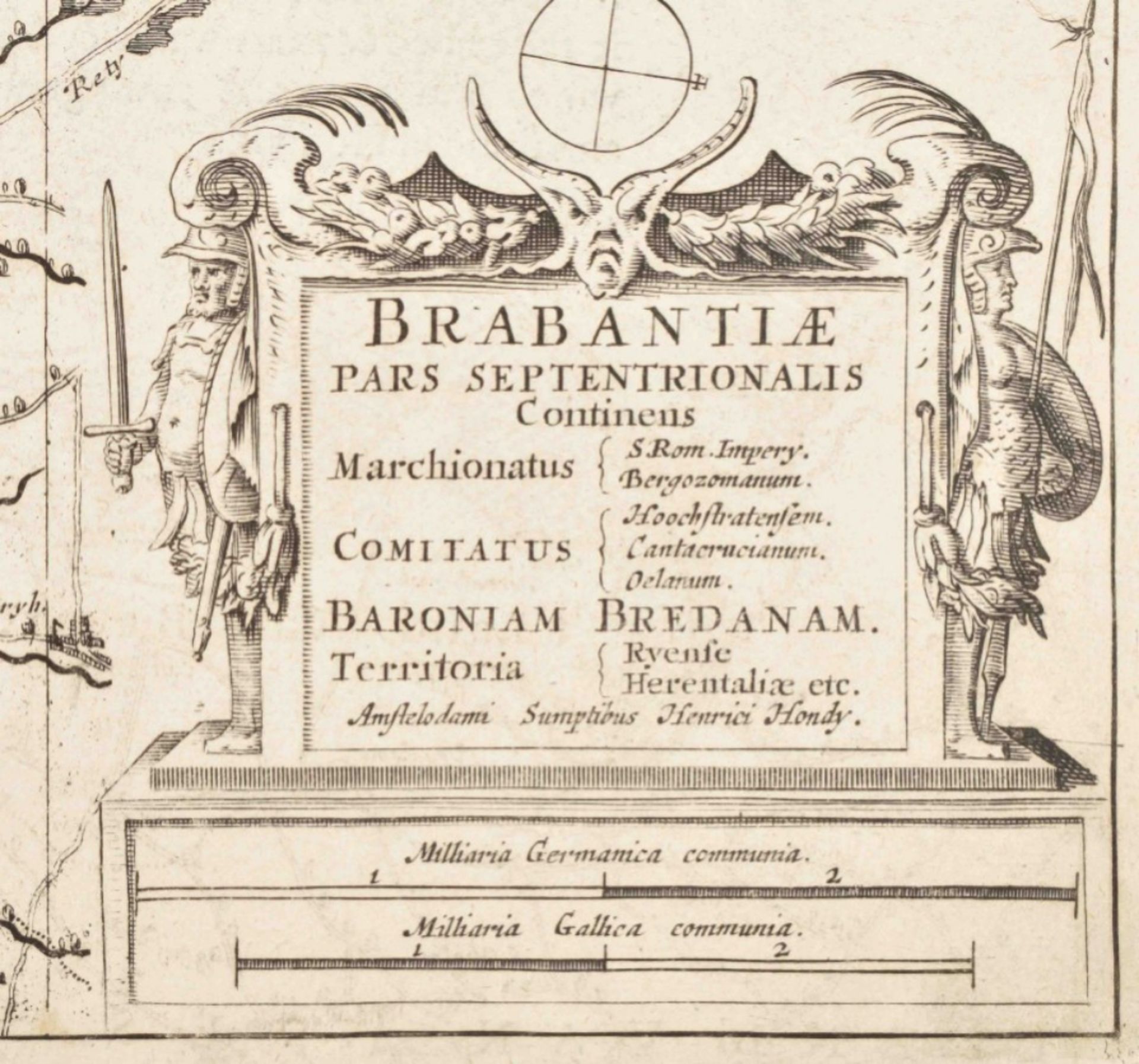 Three maps: Brabantiae pars septentrionalis - Image 3 of 7