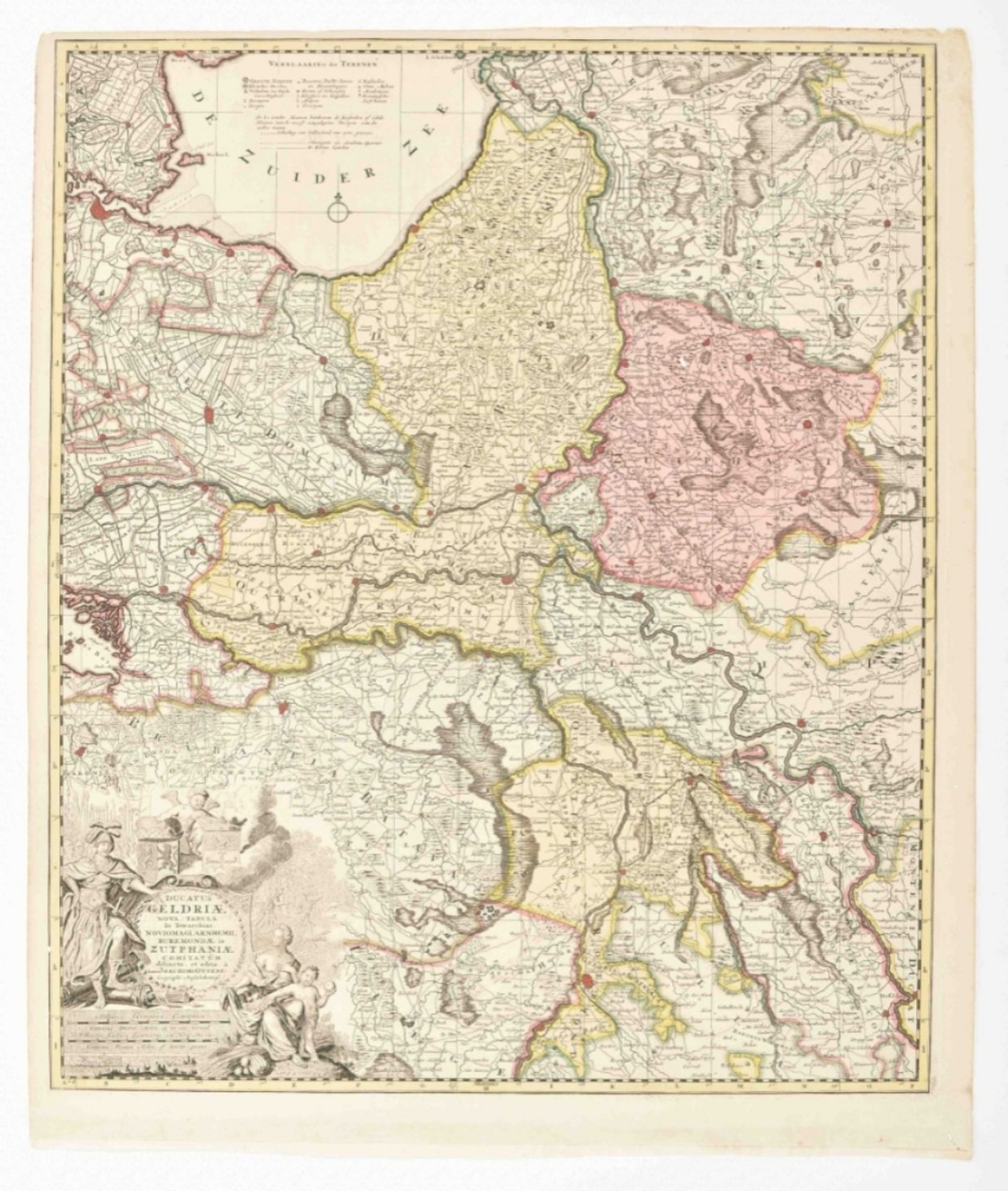 Four maps: Ducatus Geldriae - Image 6 of 6