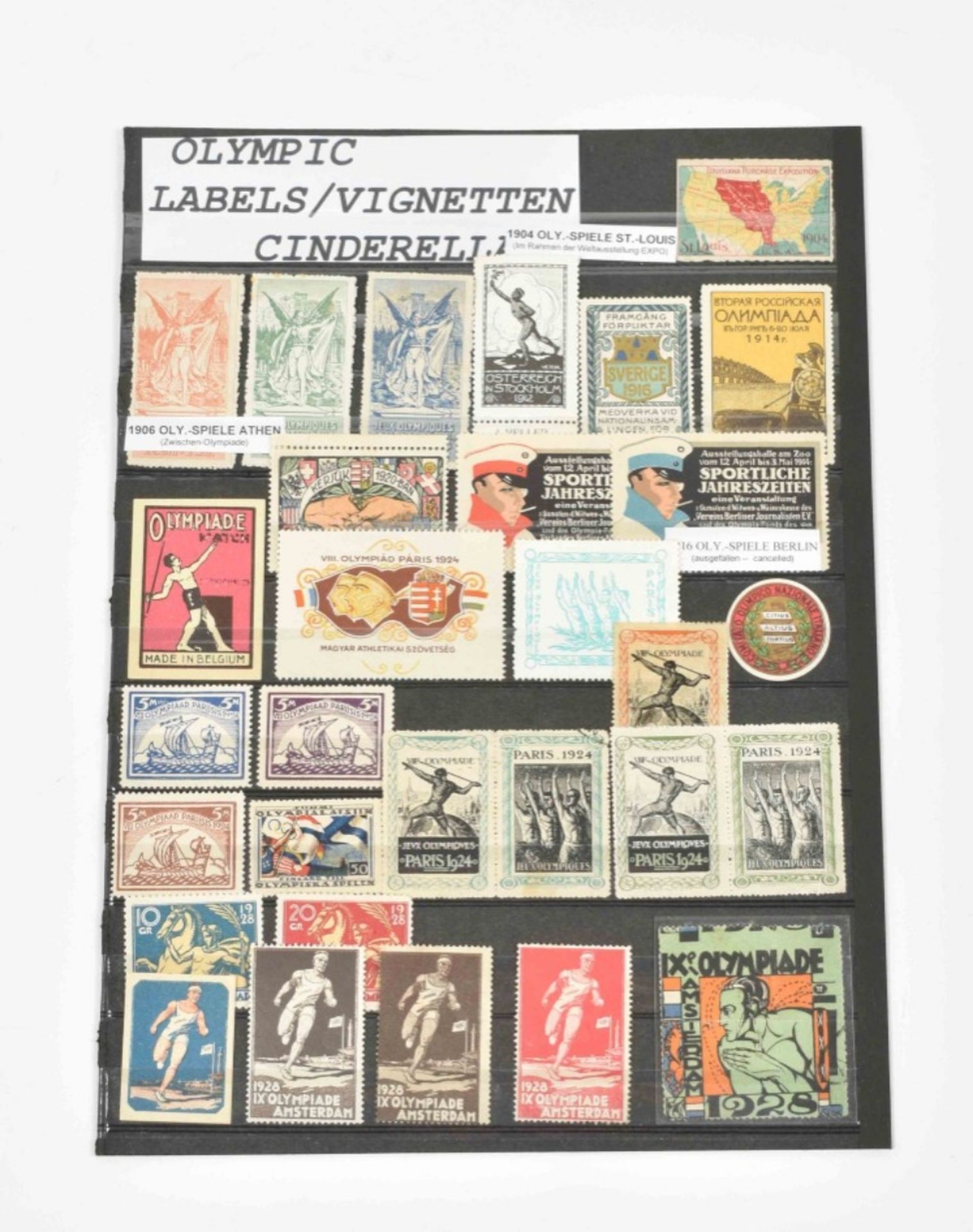 Collection of approx. 125 poster stamps - Image 3 of 6