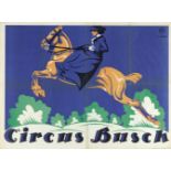 [Equestrian] F.L. Sonns. Circus Busch