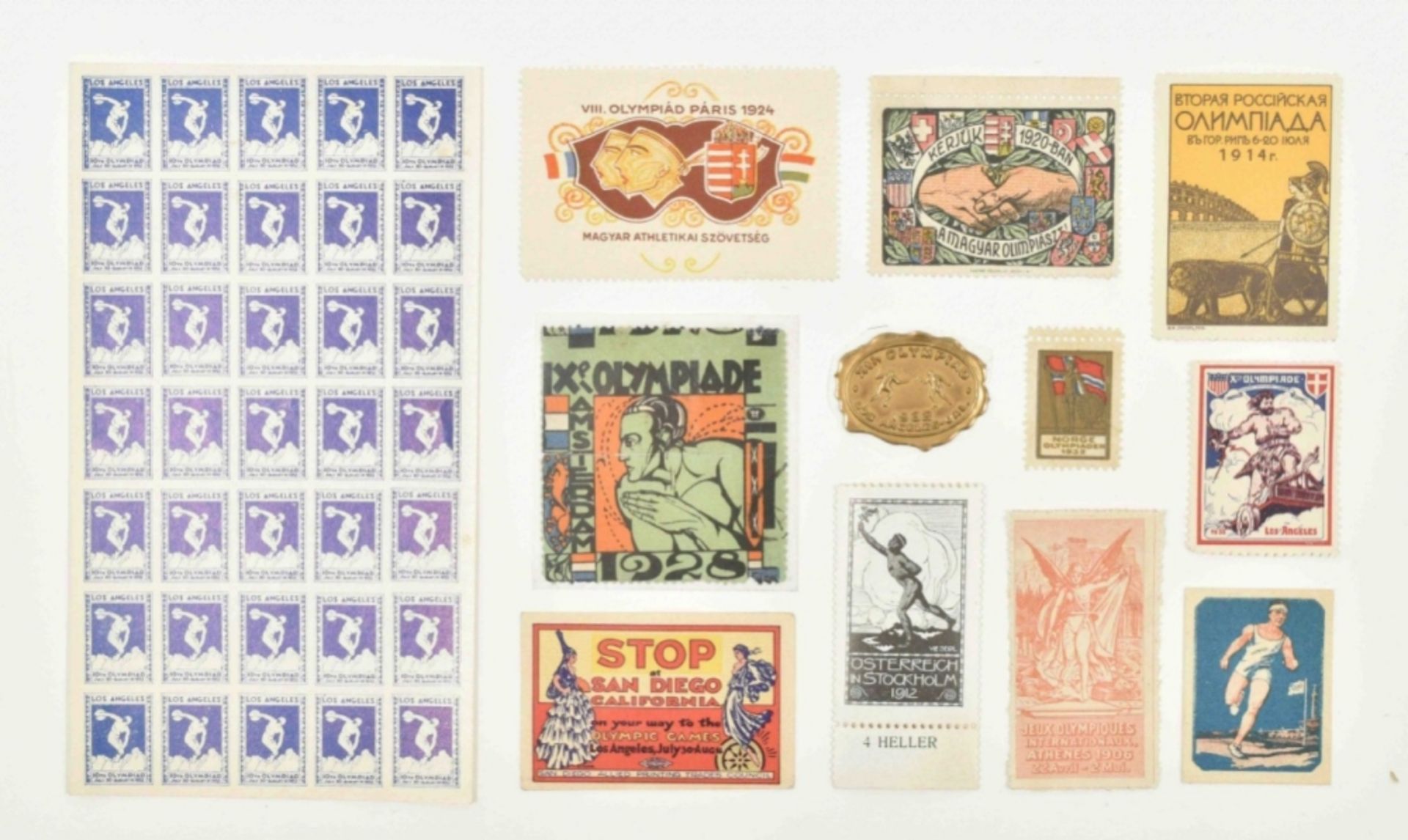 Collection of approx. 125 poster stamps - Image 5 of 6