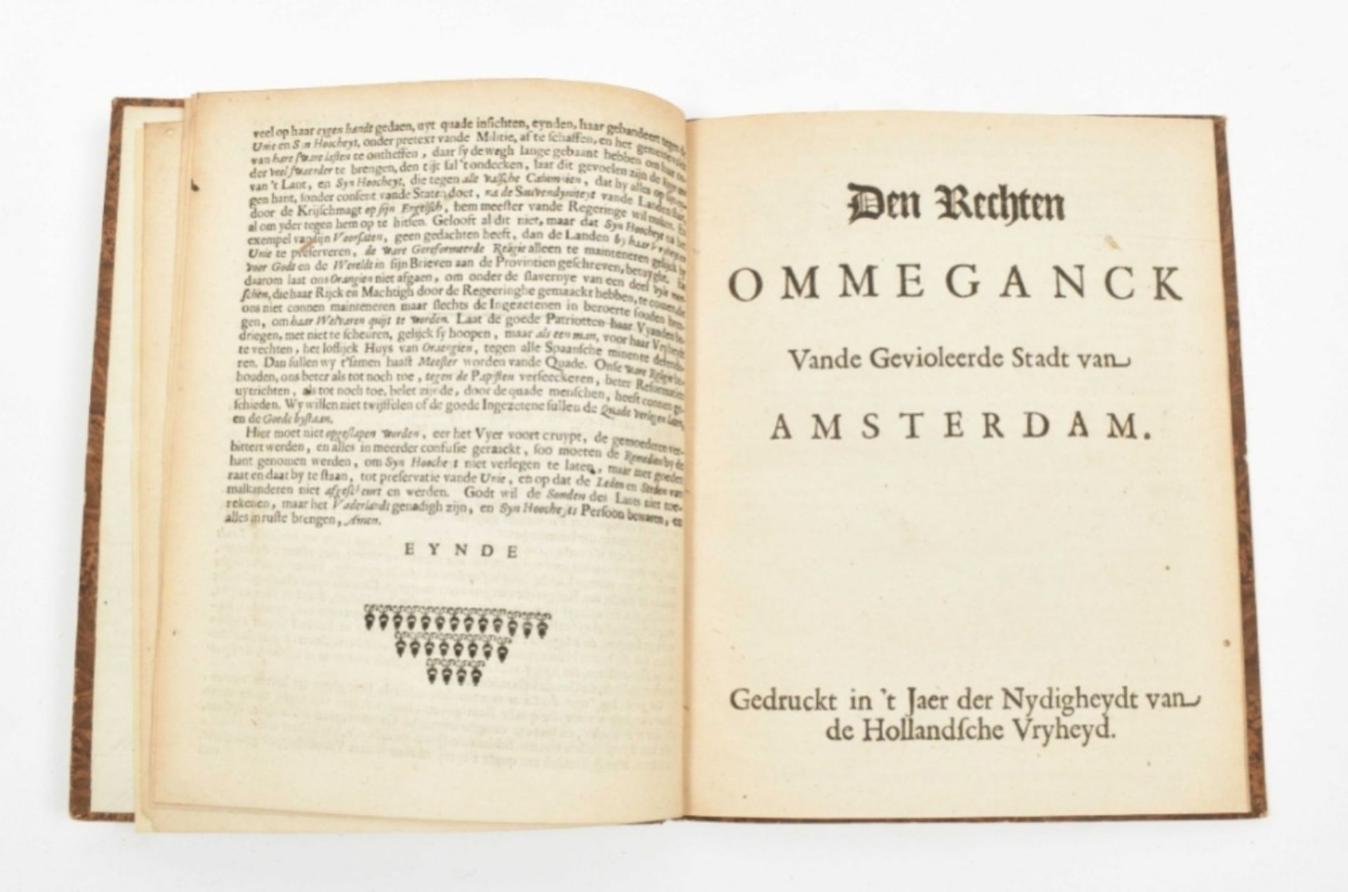 Den Ommegank van Amsterdam 1650, enz., - Image 4 of 5