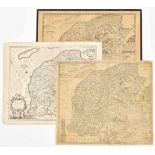 Three maps: Dominii Frisiae Tabula,