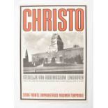 Christo, poster Van Abbemuseum 1966