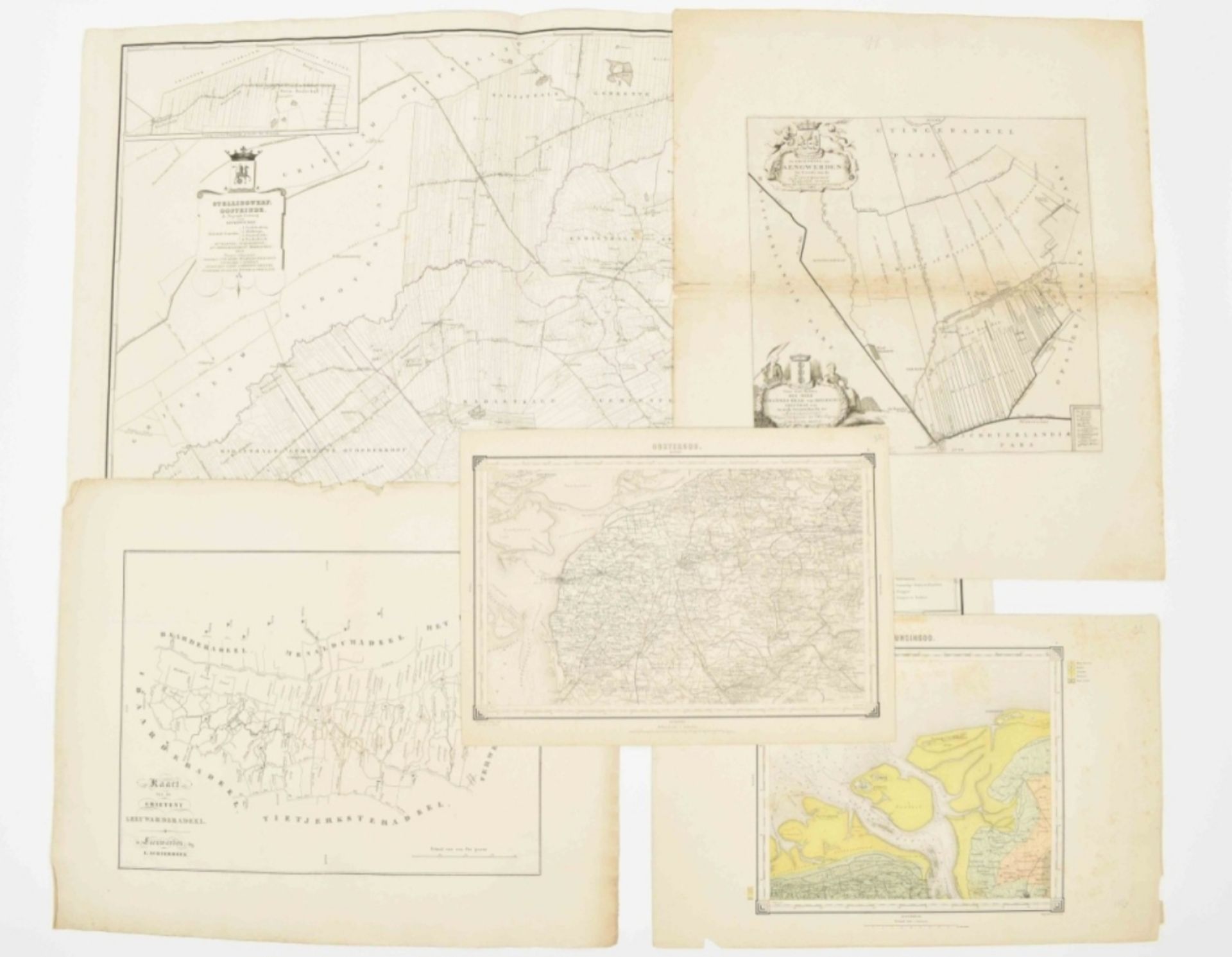 Collection of 26 Friesland regional maps - Image 9 of 10