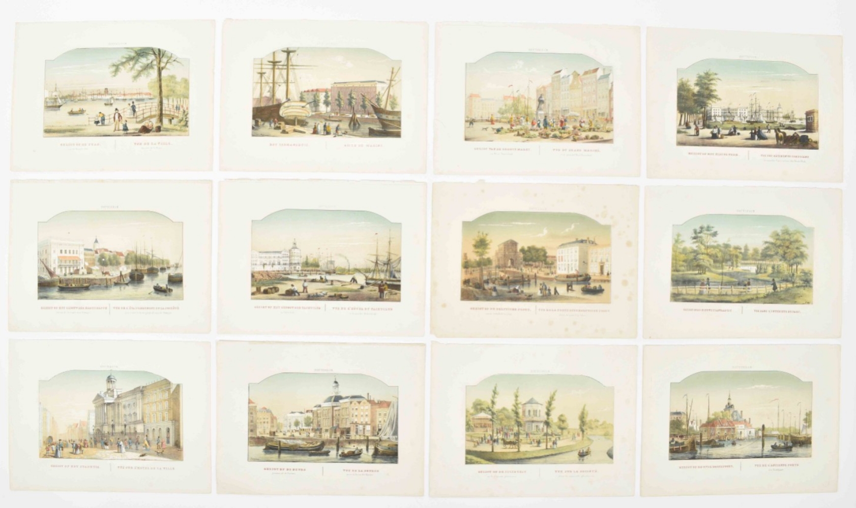 Collection of 50 prints of Rotterdam - Image 5 of 10