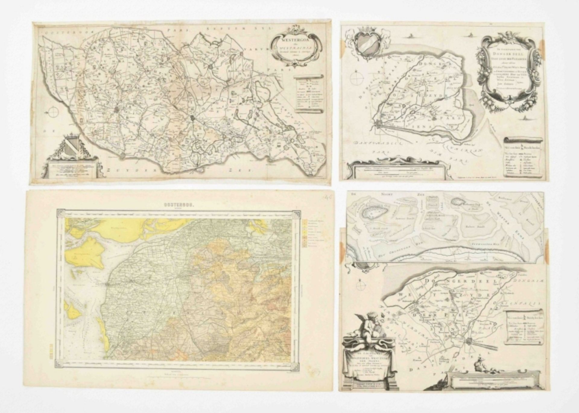 Collection of 26 Friesland regional maps - Image 4 of 10