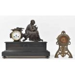 Large French Napoleon III pendulum clock