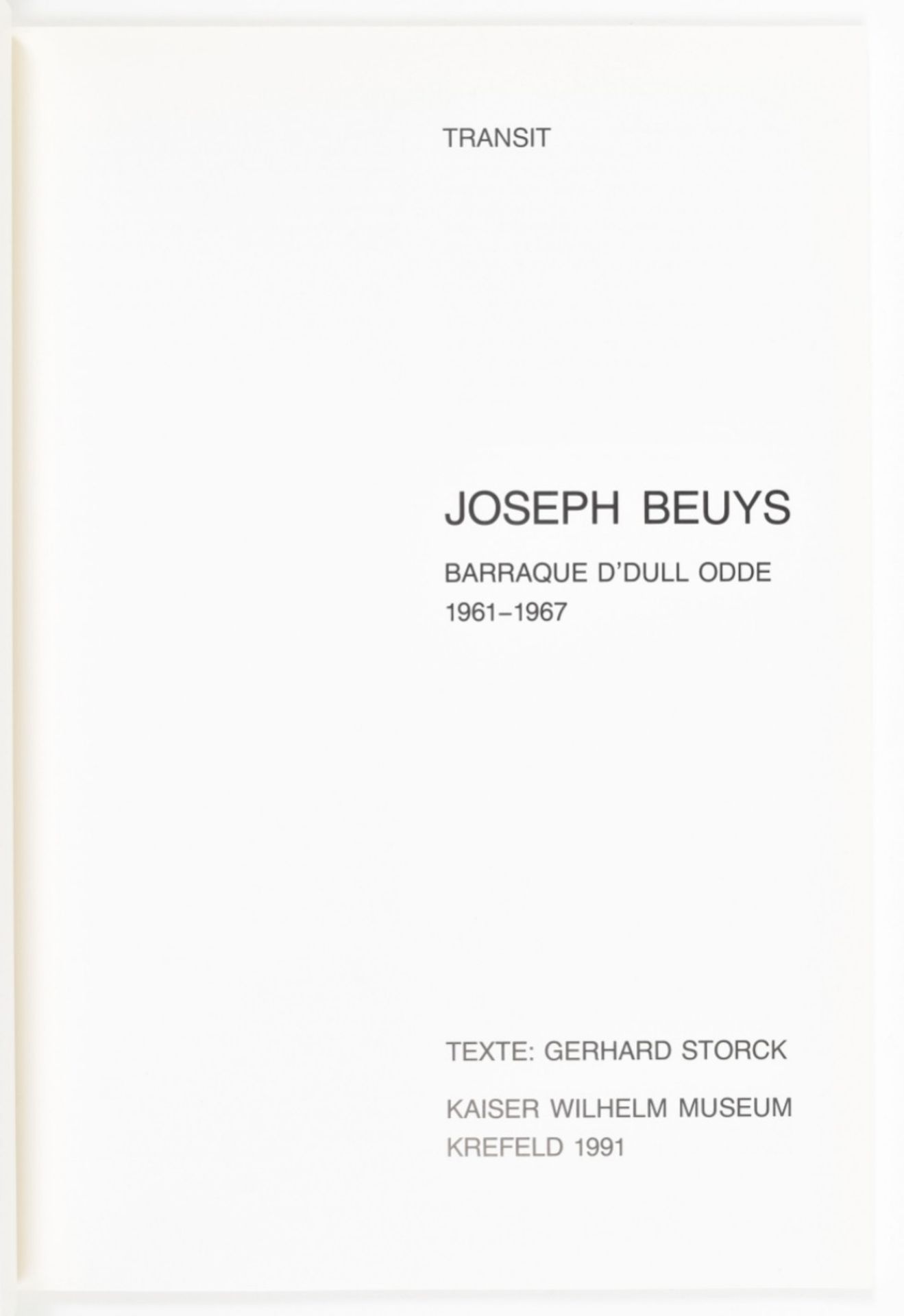 15 titles on Joseph Beuys: Joseph Beuys: The secret block for a secret person - Bild 8 aus 8