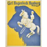 [Horses. Lions] Carl Hagenbeck Hamburg