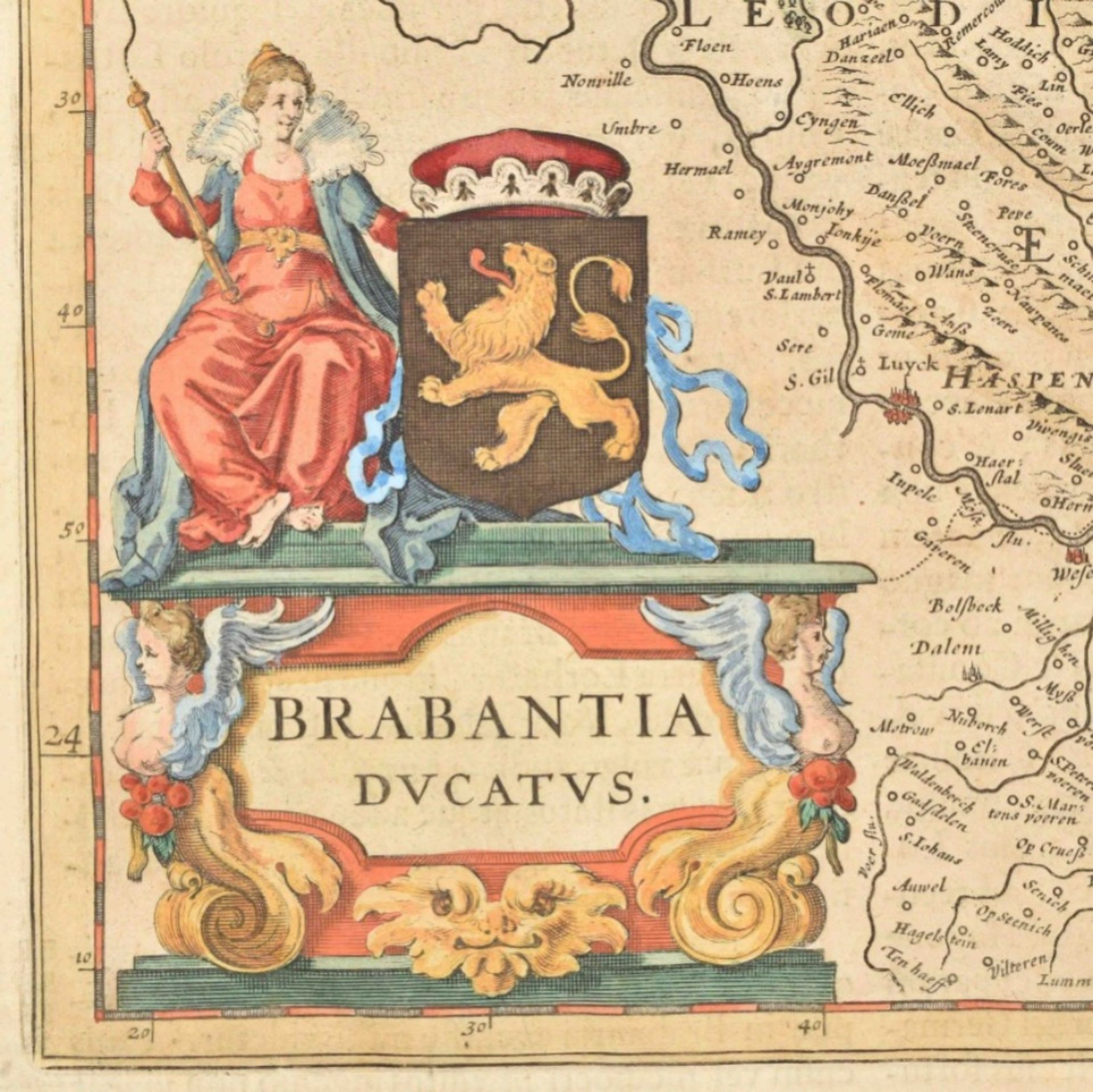 Two maps: Brabantia Ducatus - Image 5 of 9