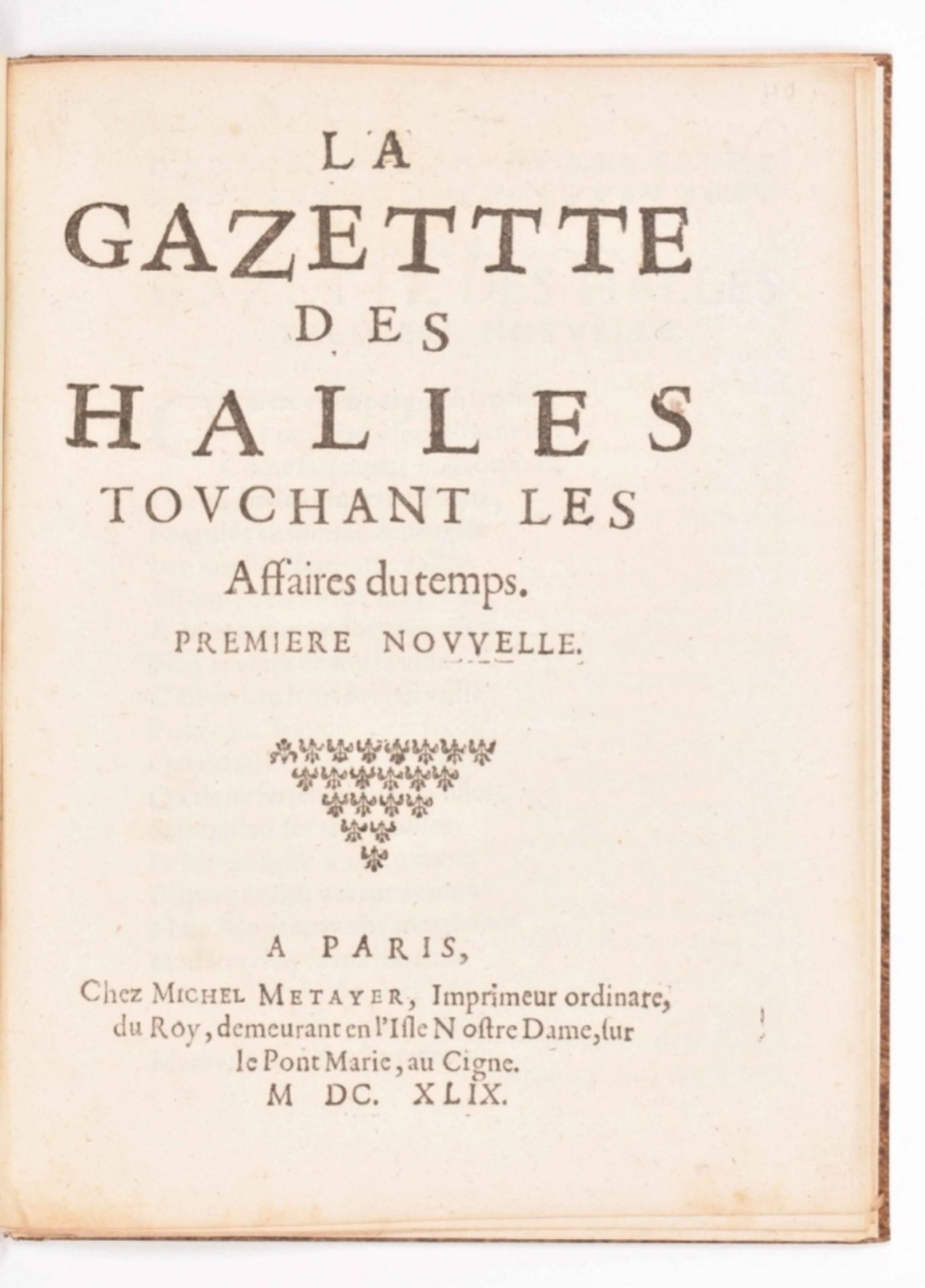 Five titles in 3 vols.: (1-3) La Gazette des Halles - Image 4 of 5