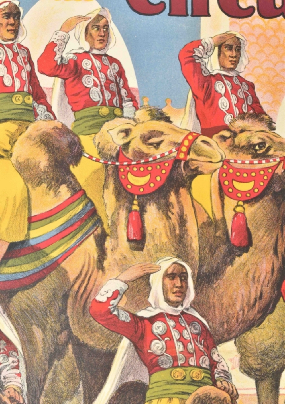 "Troupe of Arabs on camels" - Image 6 of 7