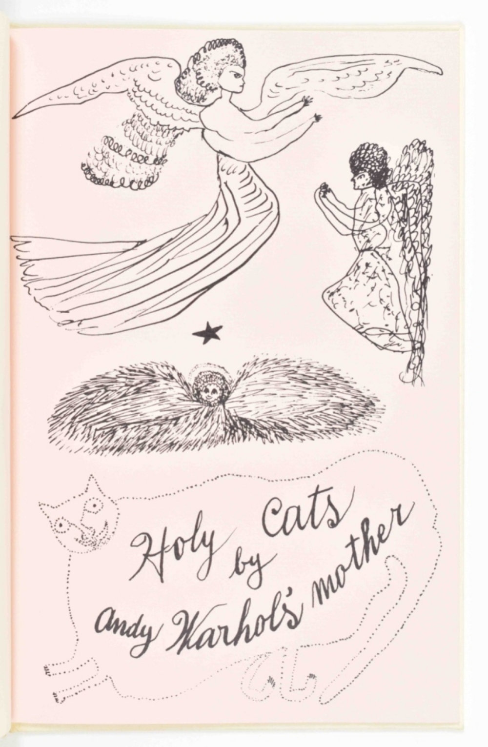 Andy Warhol, 25 Cats Name Sam and One Blue Pussy & Holy Cats by Andy Warhol's Mother - Image 7 of 10