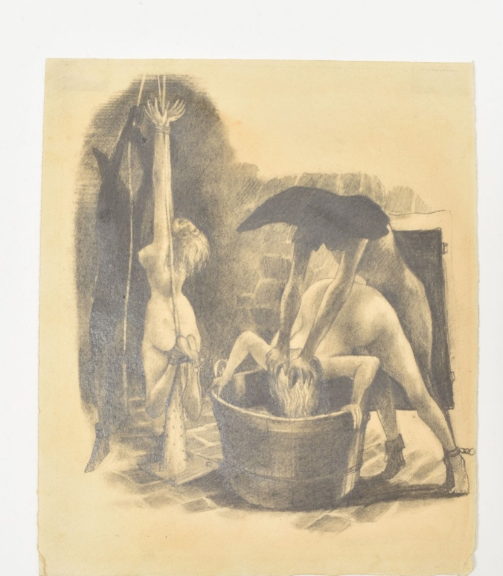 Otto Rudolf Schatz (1901-1961). Women in a dungeon - Image 4 of 7