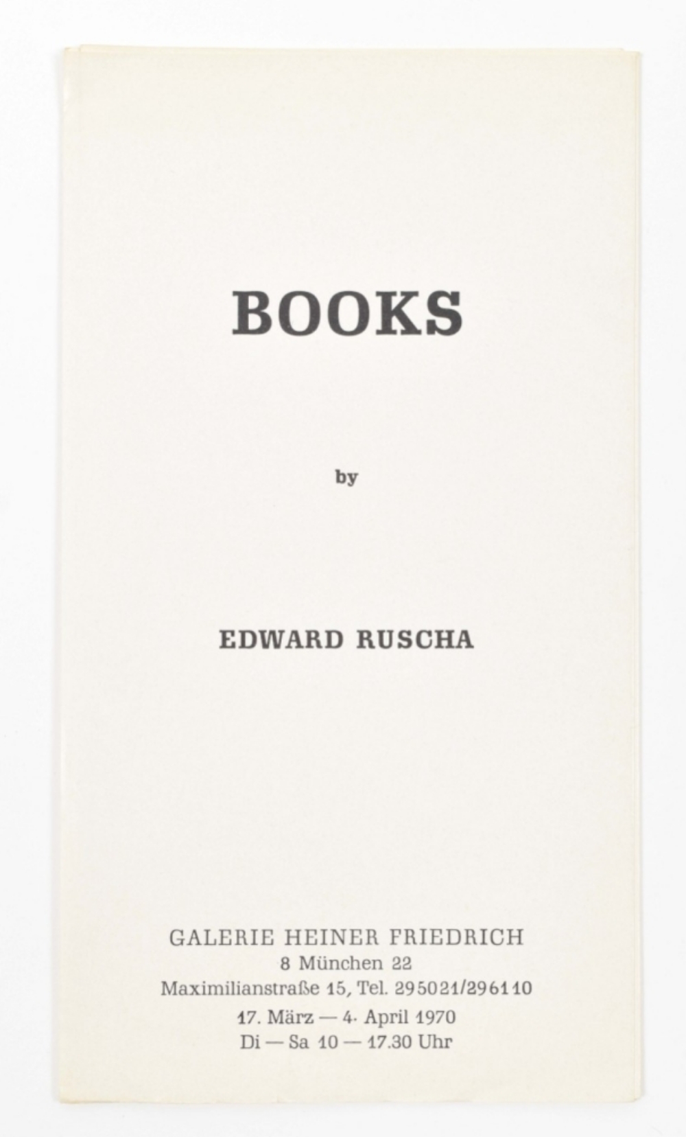 Books by Edward Ruscha - Image 2 of 4