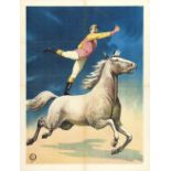 [Horses] "Vaulter on horseback"