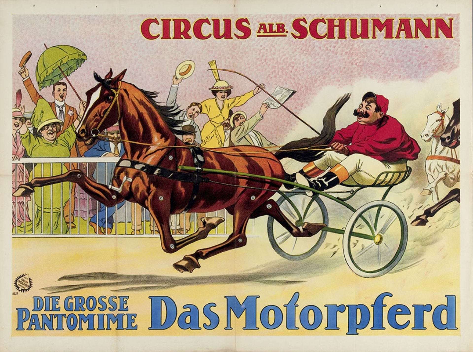 [Pantomime. Schumann] Die grosse Pantomime das Motorpferd