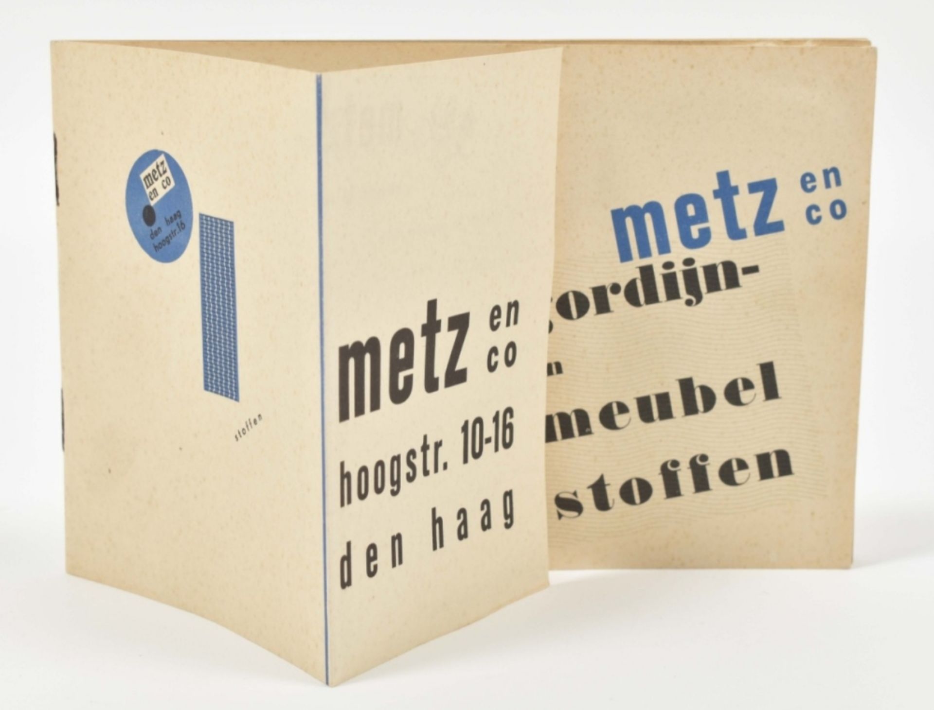 Dick Elffers (1910-1990). Metz en Co. Gordijn-en Meublelstoffen