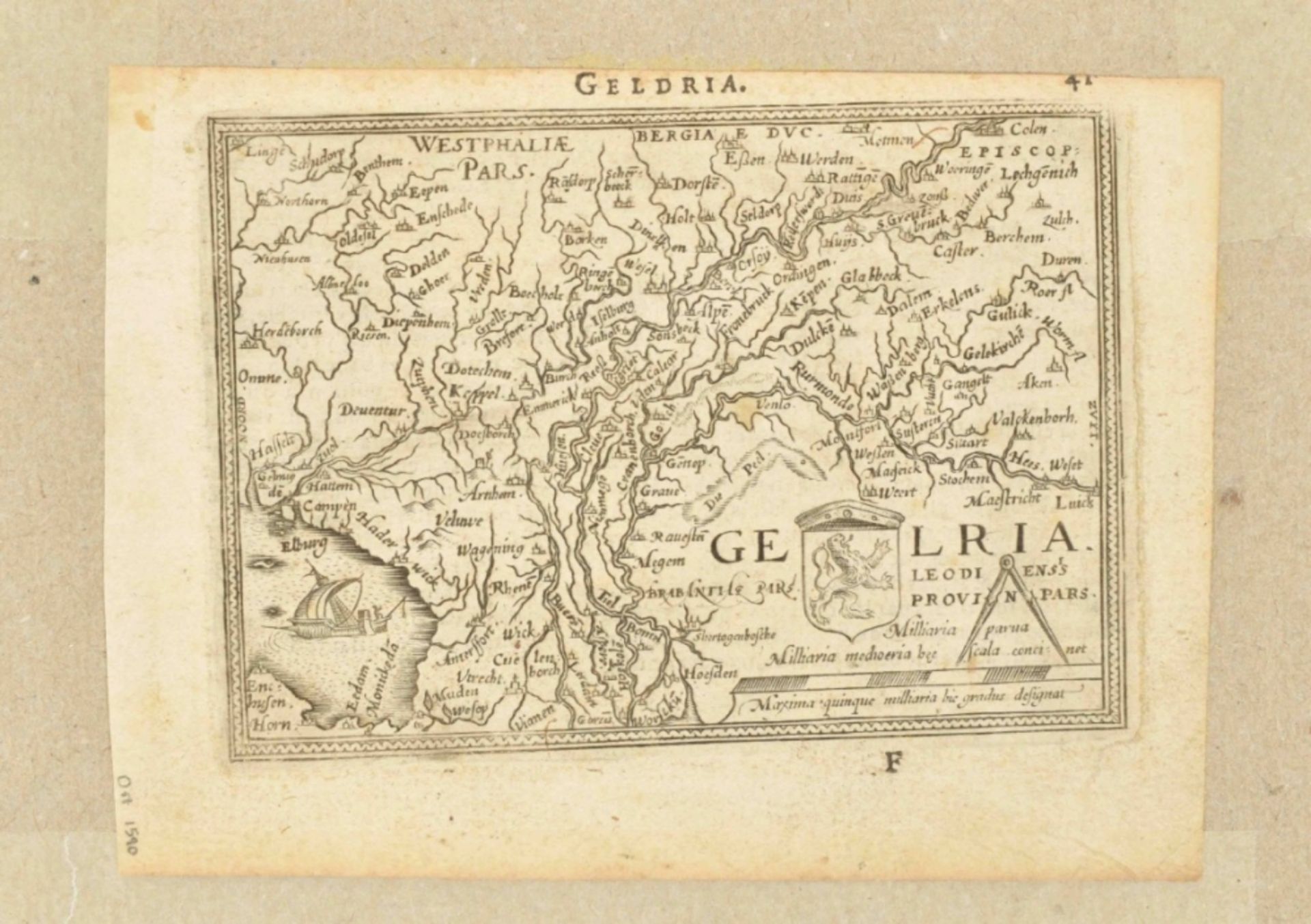 11 maps of Gelderland: Geldria Ducatus  - Bild 7 aus 8