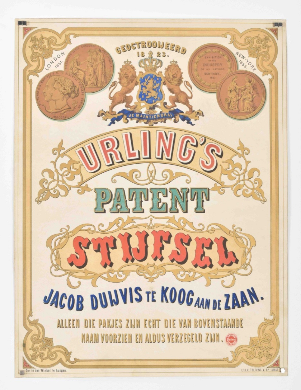 Urling's Patent Stijfsel - Image 4 of 4