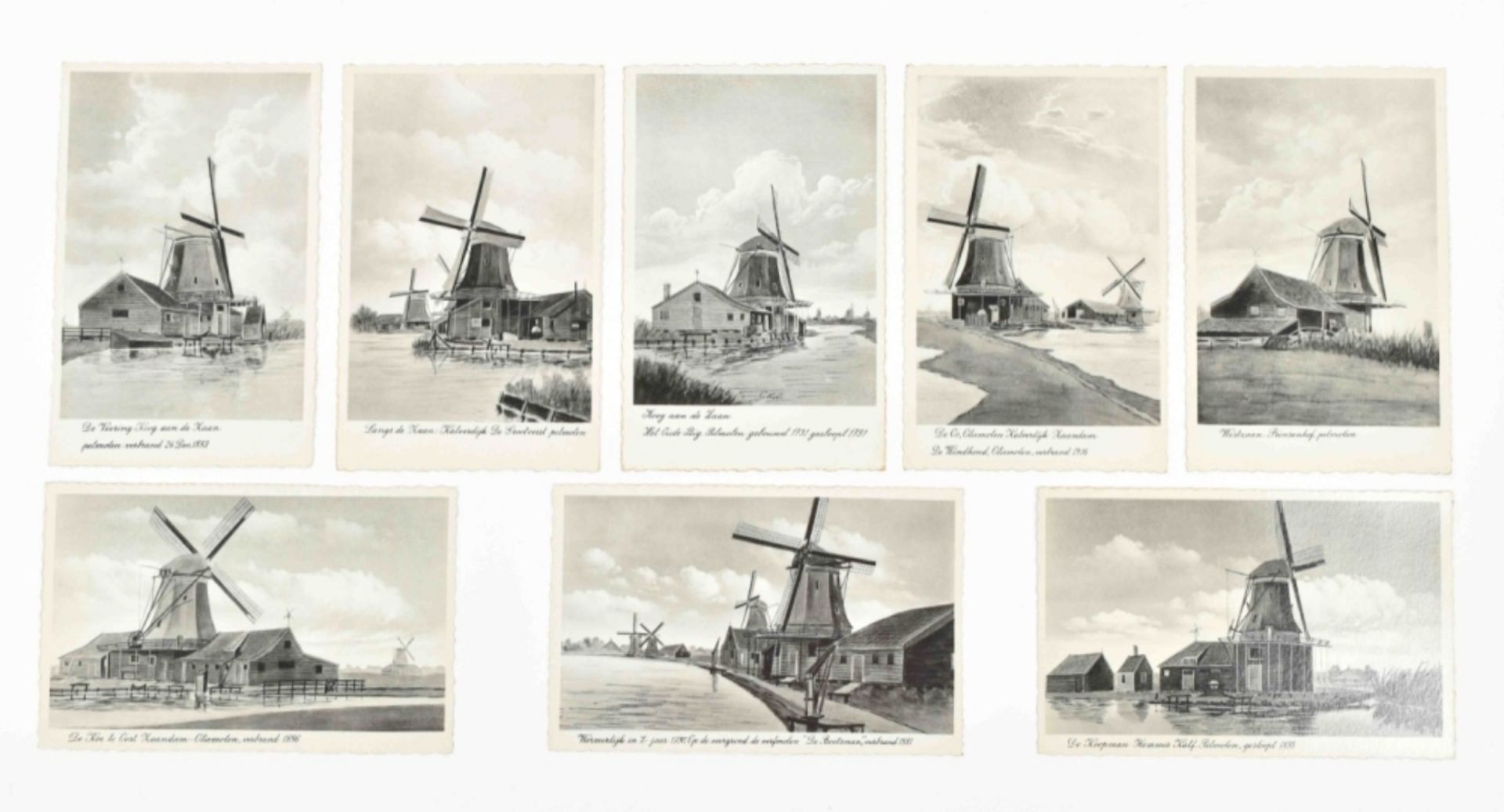 Approx. 120 coloured picture postcards from the Zaanstreek - Image 3 of 10