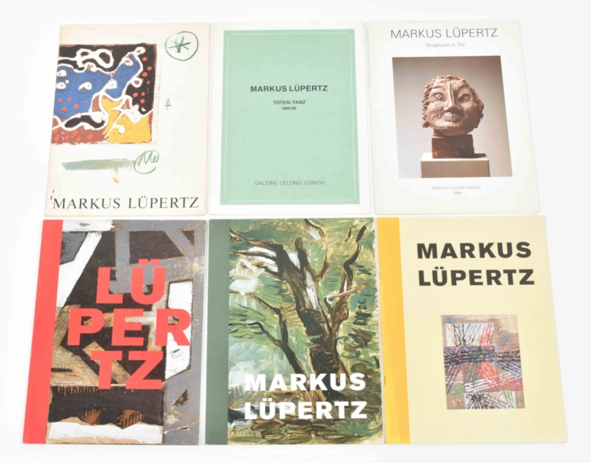 32 publications and catalogues on Markus Lüpertz: Schilderijen - Image 5 of 8