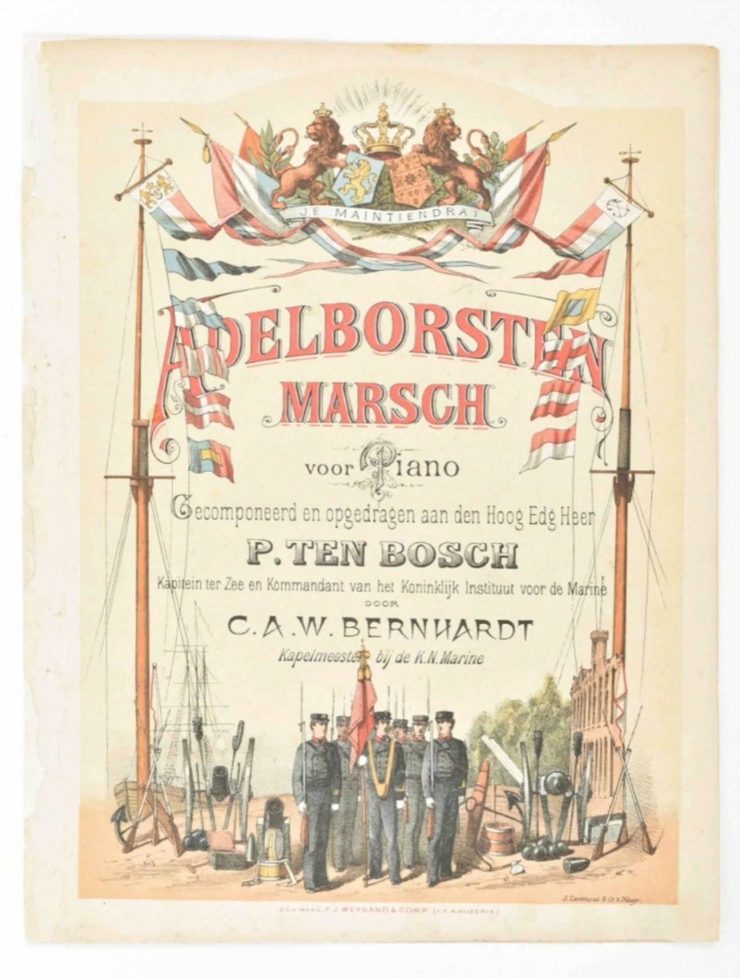 Collection of Dutch sheet music, ca. 1914-1918 - Image 7 of 10