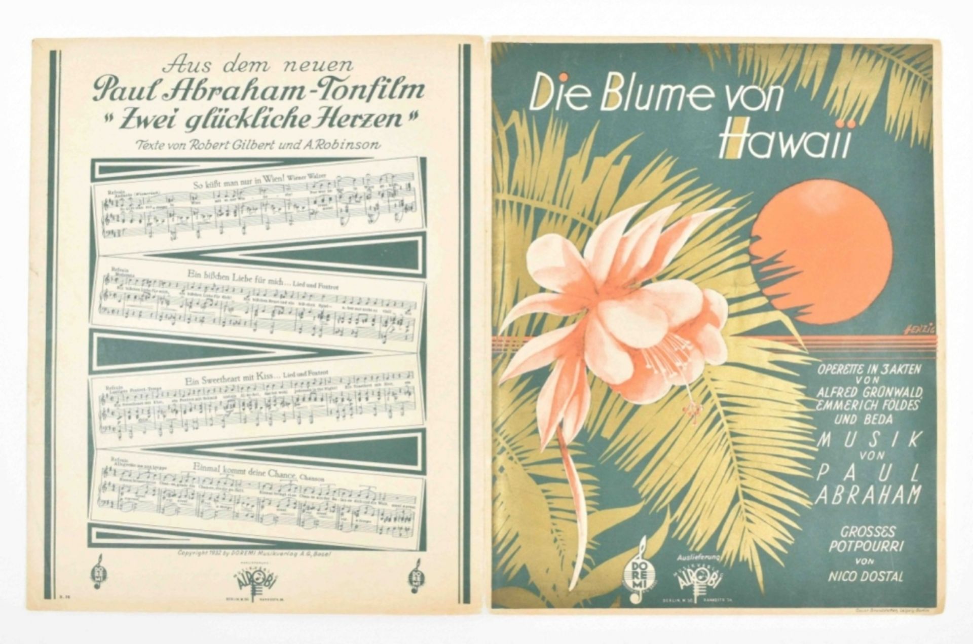 Willy Herzig (1894-1978). Collection of sheet music - Image 6 of 10