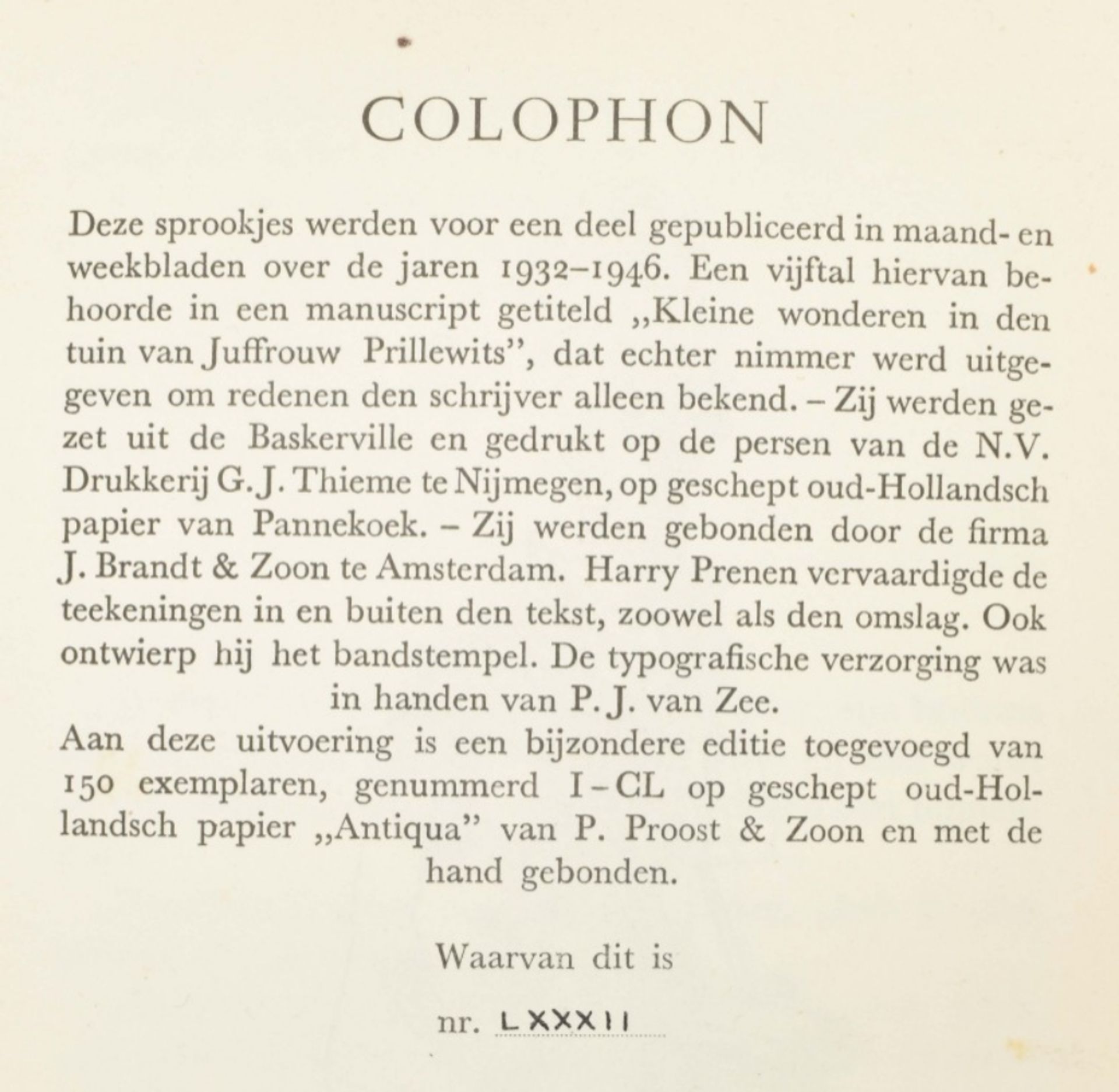 Godfried Bomans. Five titles: Sprookjes - Image 3 of 10