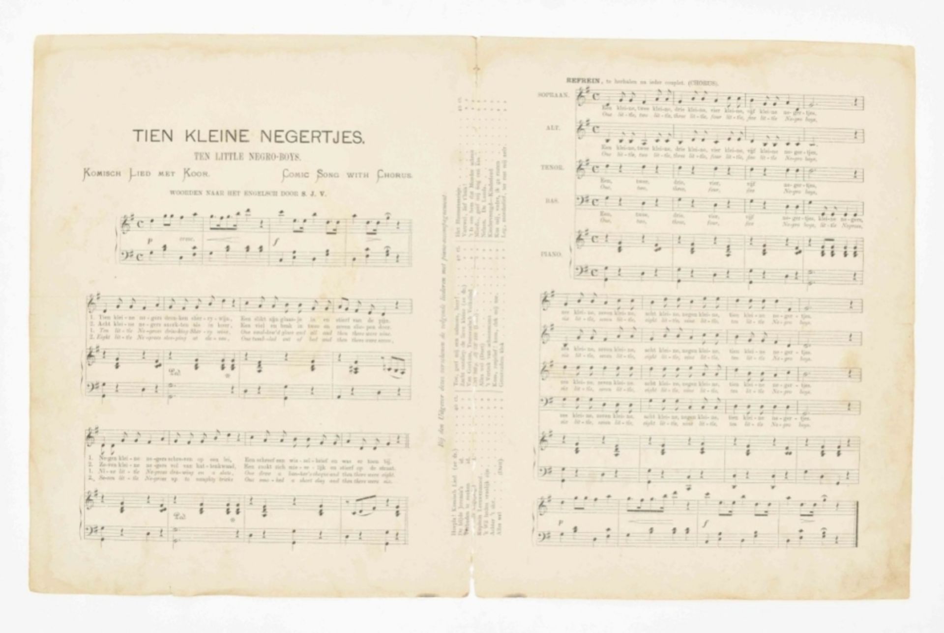 Collection of sheet music about African peoples - Bild 2 aus 7