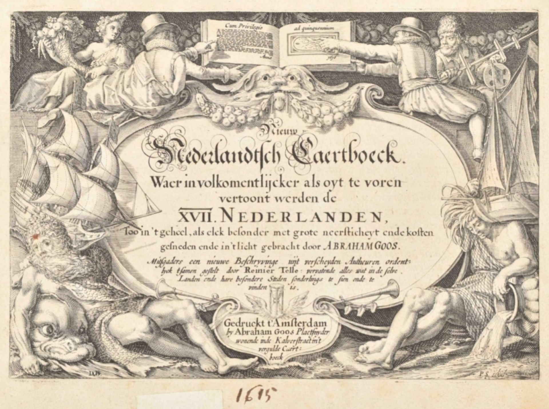 Abraham Goos. Nieuw Nederlandsch Caertboeck - Image 4 of 10