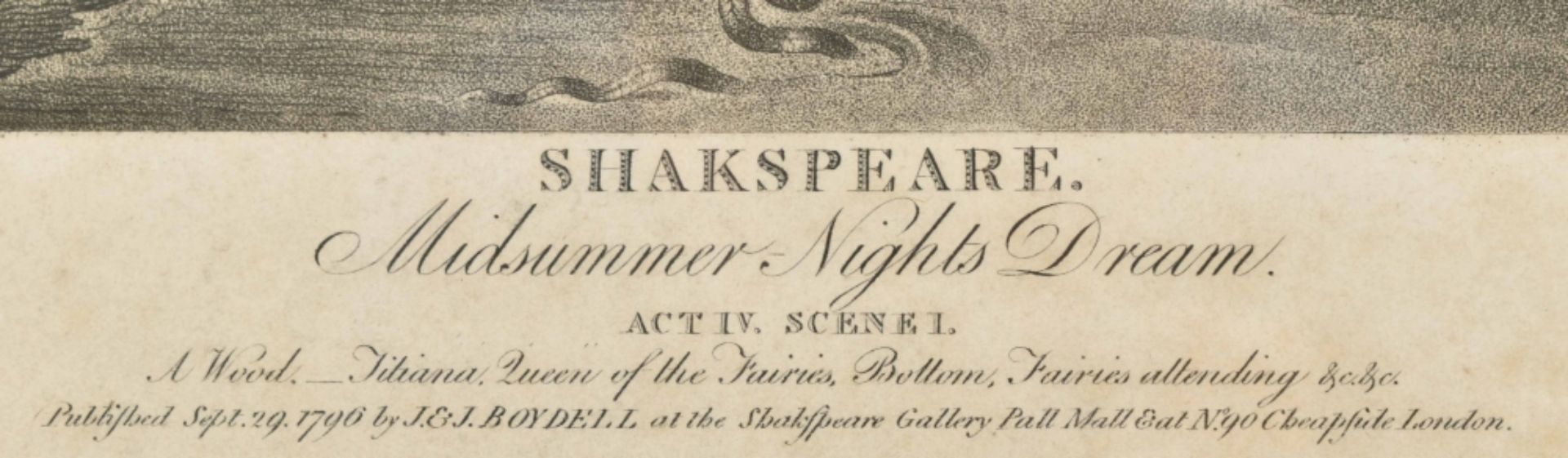 J.P. Simon after Henry Fuseli (1741-1825). Midsummer's Nights Dream - Image 3 of 8