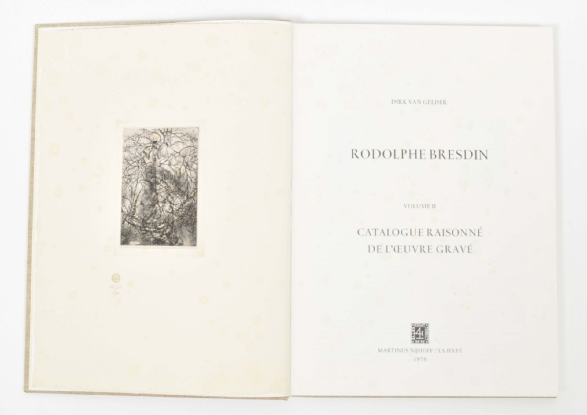 D. van Gelder. Rodolphe Bresdin. Catalogue Raisonnée - Image 4 of 8