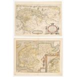 Two maps: Frisia Occidentalis