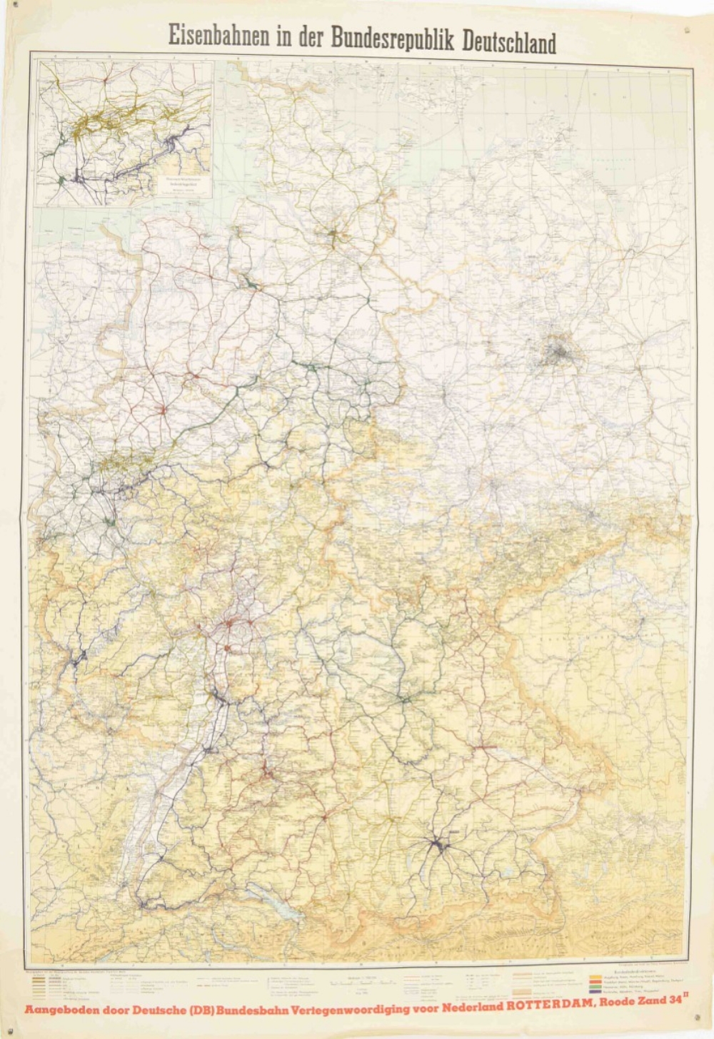 Collection of 20 railway maps - Image 6 of 10