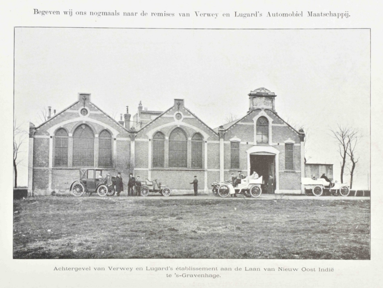 (B. Evert Lugard). De automobiel in 's lands historie 6-22 April 1903 - Bild 2 aus 8