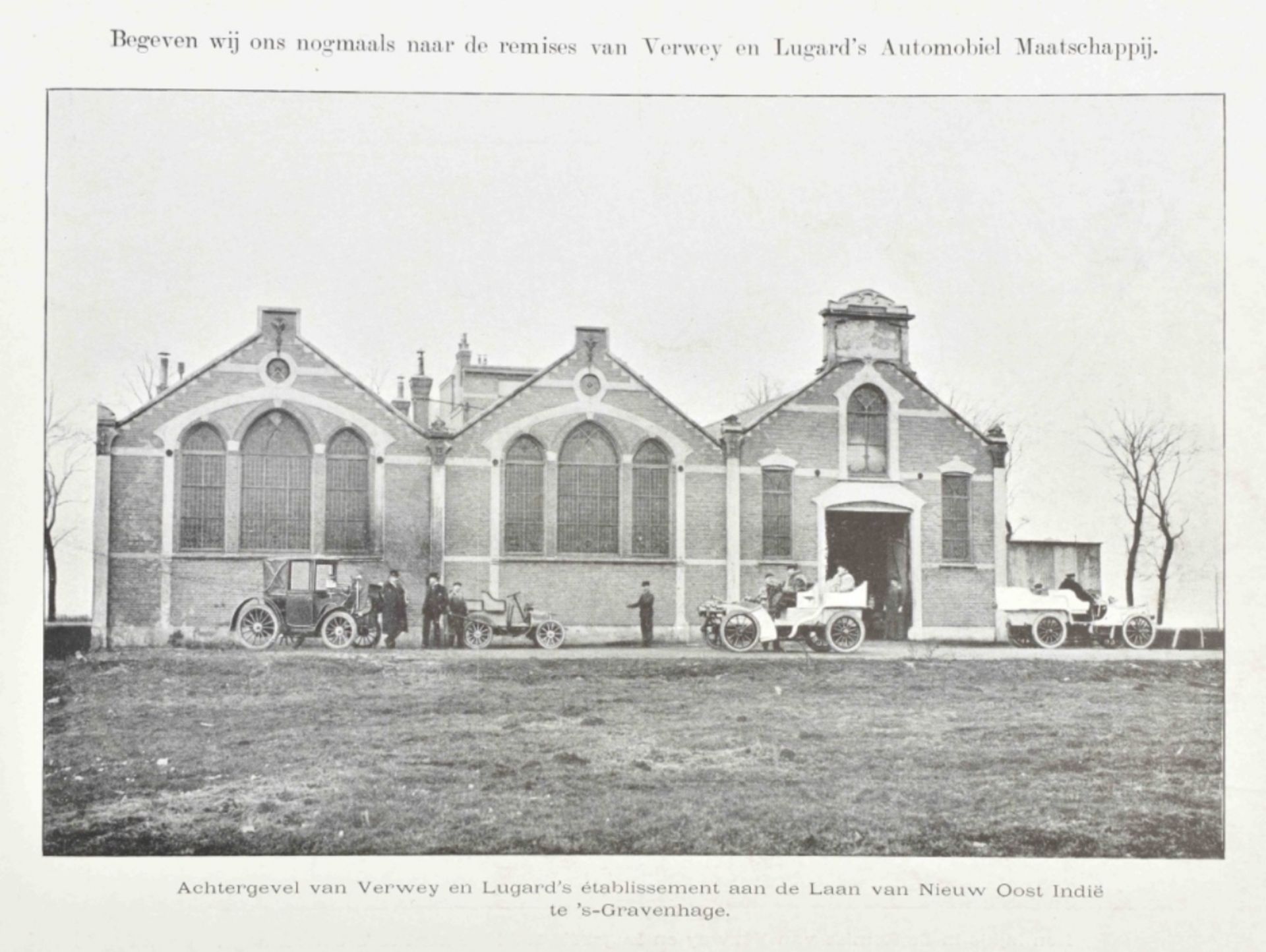 (B. Evert Lugard). De automobiel in 's lands historie 6-22 April 1903 - Image 2 of 8
