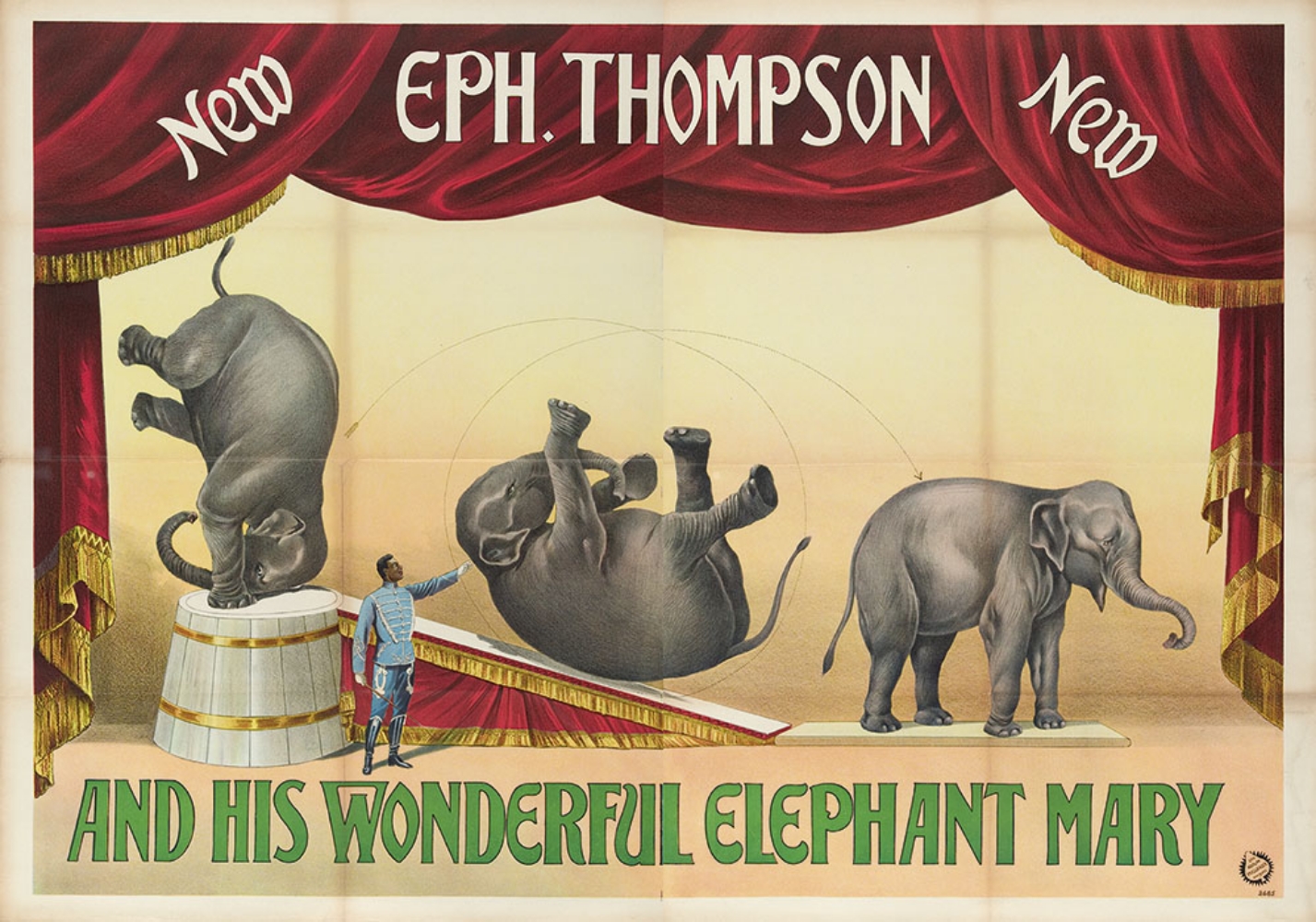 [Elephants] Eph. Thompson and his wonderful elephant Mary
