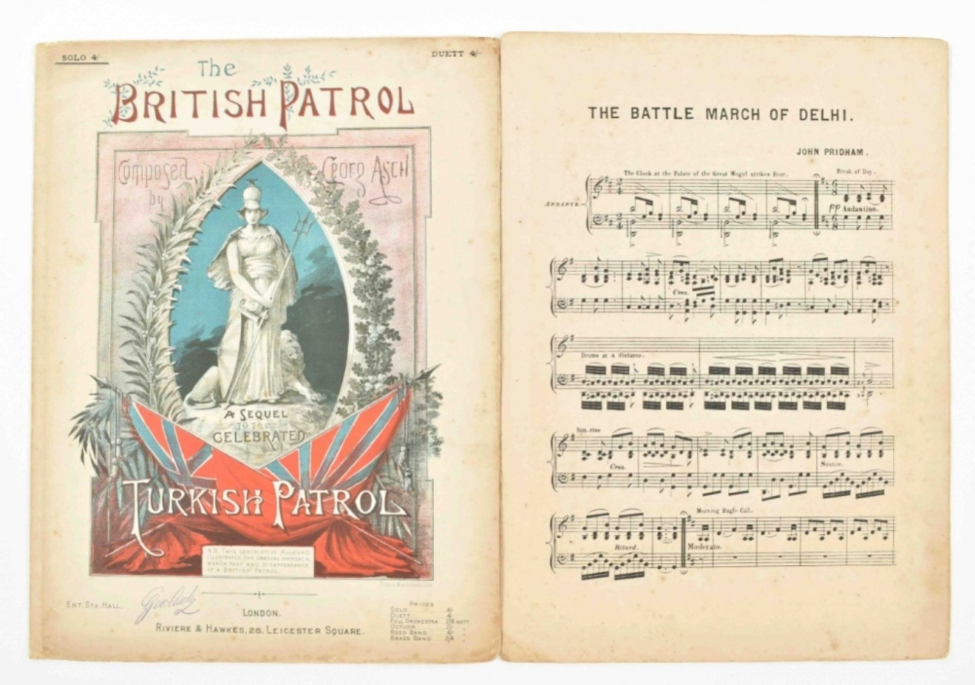 Collection of British and American military sheet music - Bild 8 aus 10