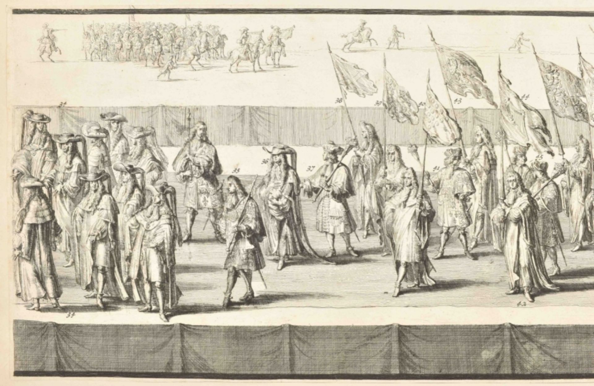 Romeyn de Hooghe (1662-1707). "Funeral procession of Mary Stuart, 1695" - Image 2 of 10