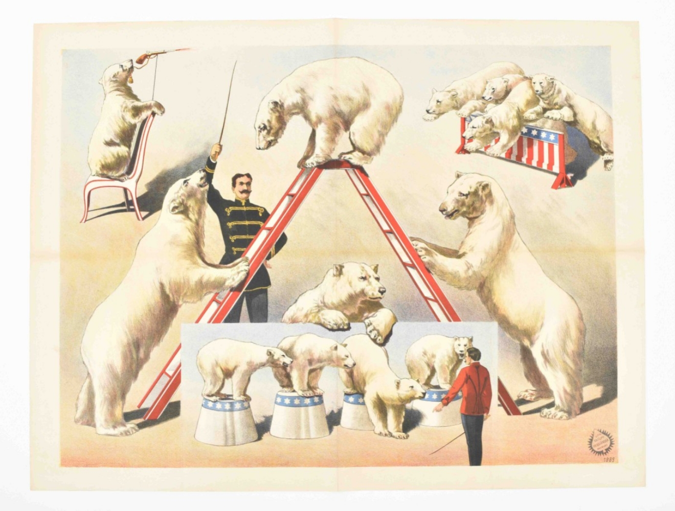 [Polar bears] "Tamer with polar bears" - Image 7 of 7